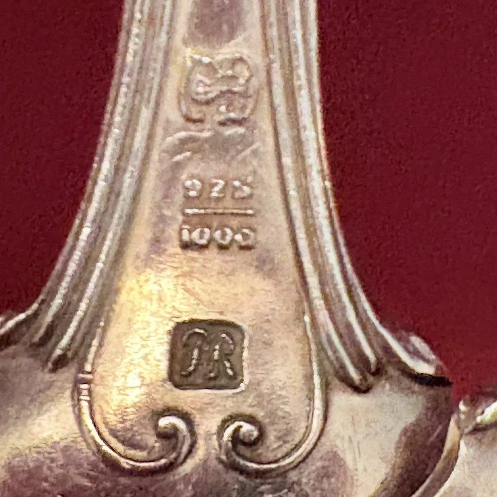 Towle Paul Revere Sterling Silver Teaspoons Set of 3 No Monogram 1906 Pattern